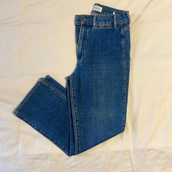 DENIM FORUM KICK FLARE JEANS - Picture 1 of 5